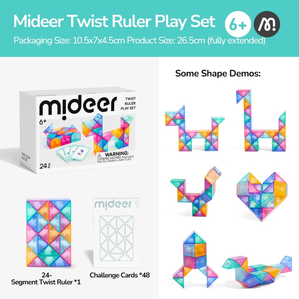 Mideer Twist Ruler Play Set